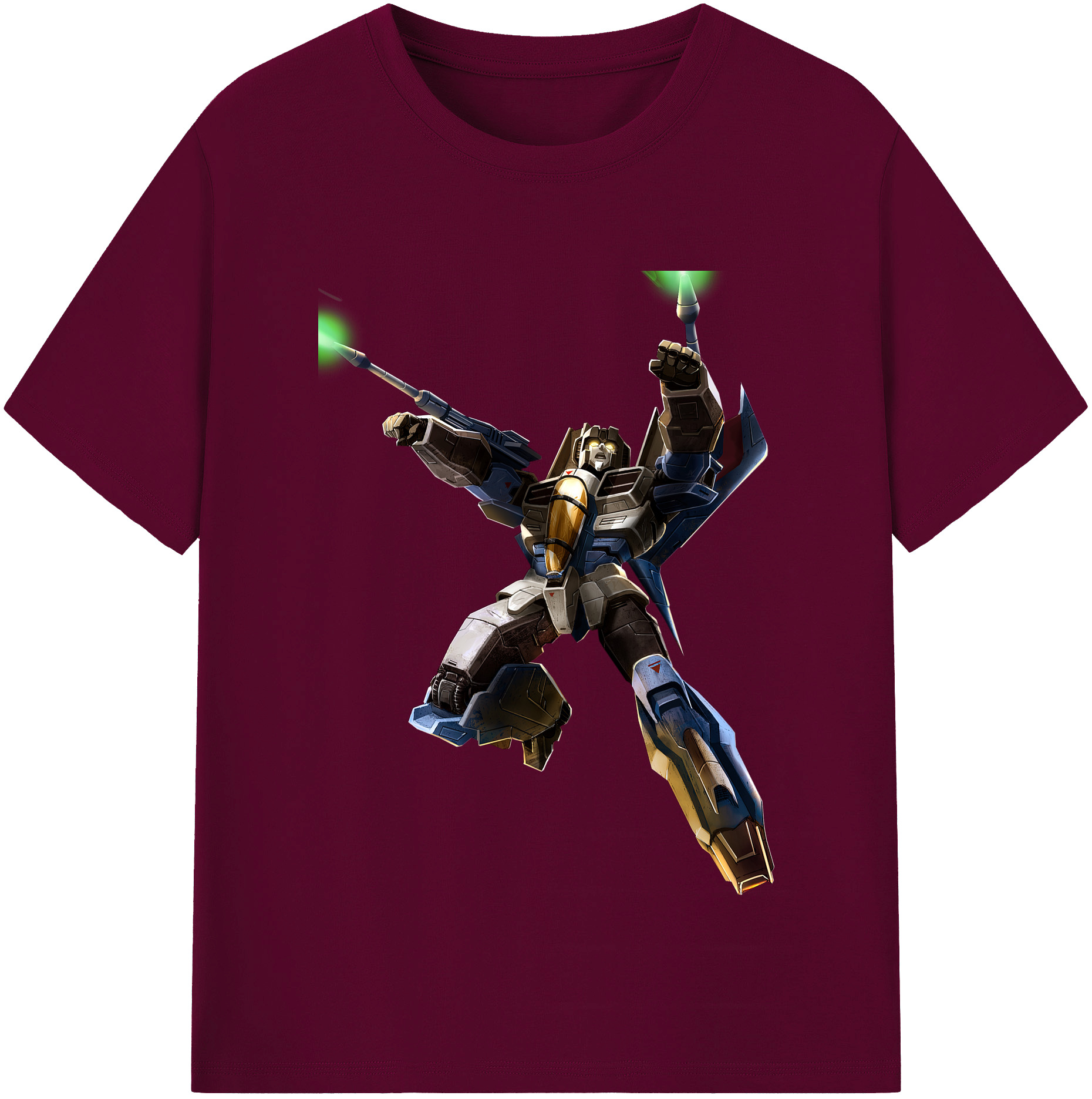 （画像用）  レディースカジュアルプリントTシャツ（綿100％）
